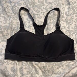 Champion Black Racerback Sports Bra with Wide Straps